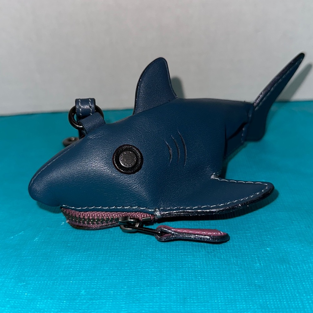 RARE Coach Shark (Glovetanned) Charm